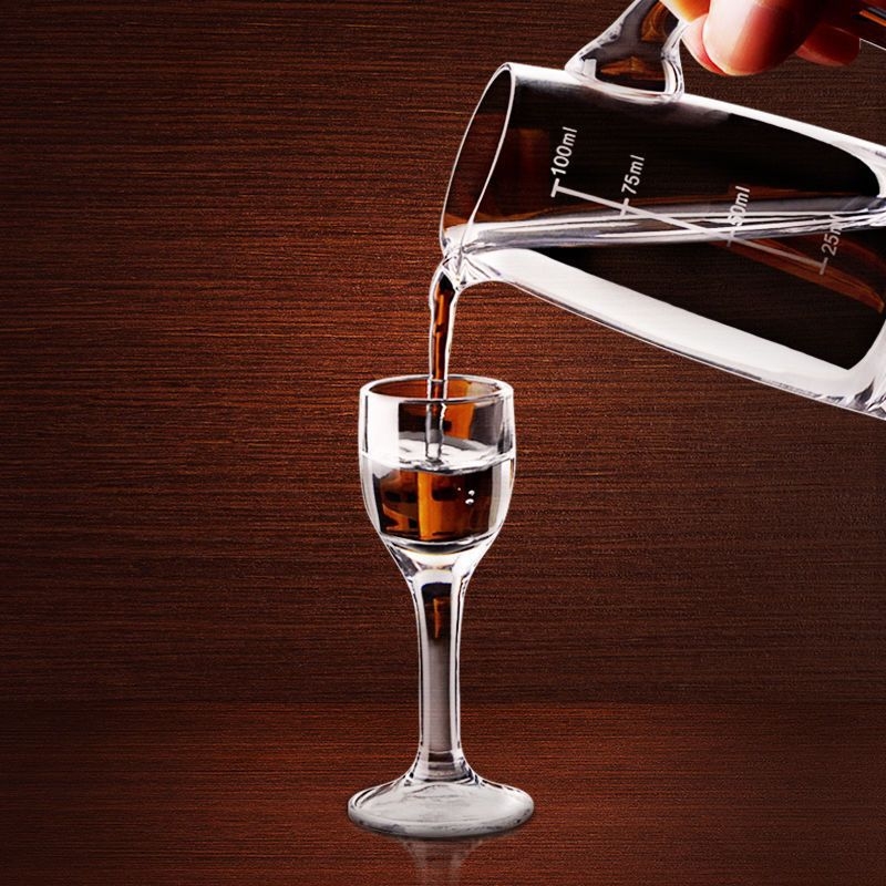 Set de pahare din cristal fără plumb pentru băuturi spirtoase, pahare mici de vin în stil antic
