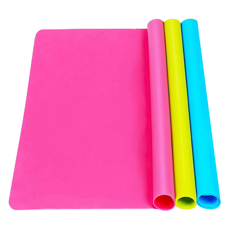 Covoraș din silicon pentru frământat aluatul, antiderapant, 30×40 cm, dreptunghiular pentru coacere