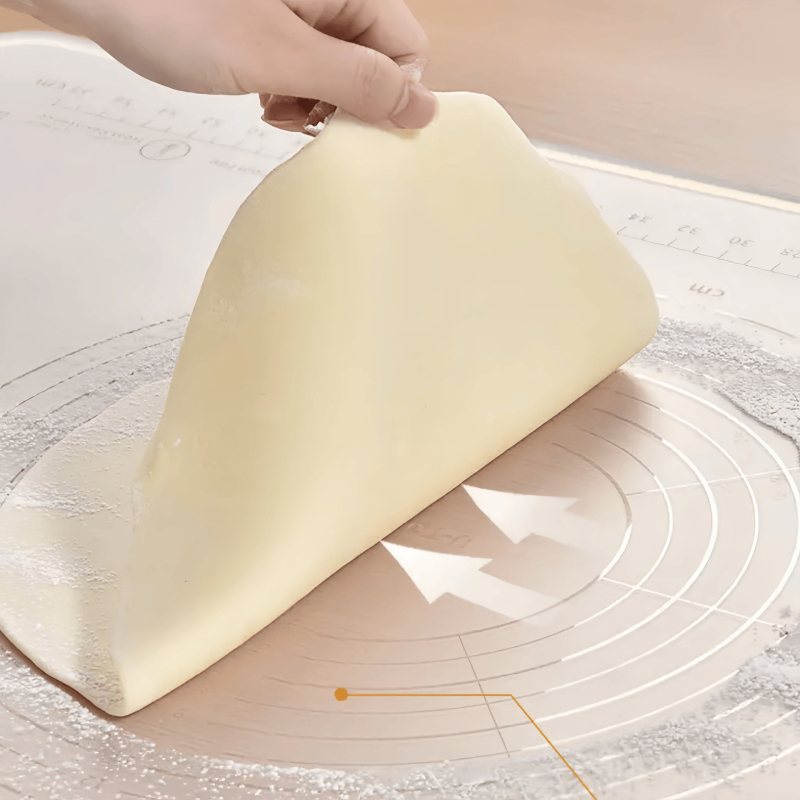 Covoraș de frământat din silicon platinat, 80×60 cm, cu margine înălțată