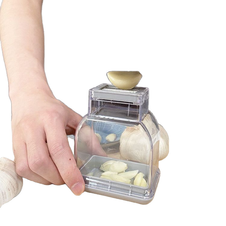 Tăietor detașabil pentru usturoi, ABS+oțel inoxidabil, decojit usturoi, zdrobitor de usturoi, ustensilă de bucătărie