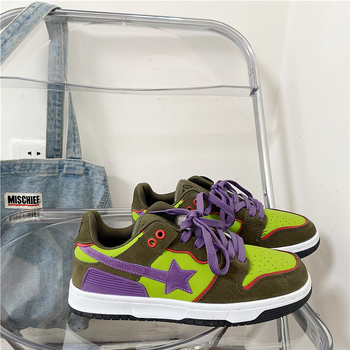 URYSN unisex casual sneakers, Harajuku Ulzzang street style, χαμηλό ύψος