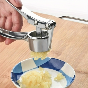 Presă de usturoi din aliaj de zinc, manuală, multifuncțională, zdrobitor de usturoi, curățător de usturoi, aparat pentru pastă de usturoi, deschizător de coji de nuci