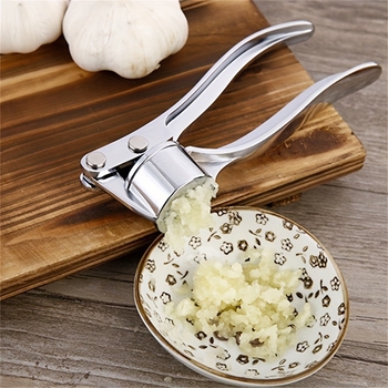 Presă de usturoi din aliaj de zinc, manuală, multifuncțională, zdrobitor de usturoi, curățător de usturoi, aparat pentru pastă de usturoi, deschizător de coji de nuci