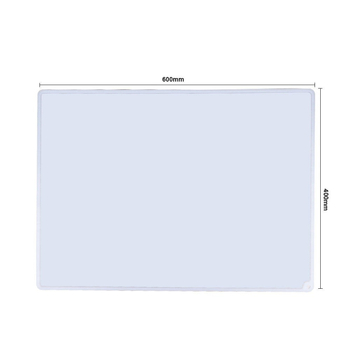 Covoraș din silicon transparent pentru frământat și întins aluat, margine anti-scurgeri, silicon alimentar