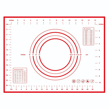Covoraș de frământat din silicon alimentar, 50×60 cm, mare