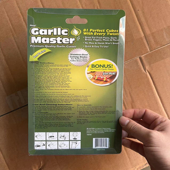 Presă de usturoi, curățător de usturoi, zdrobitor de usturoi, tăietor de legume și râșniță – instrument de bucătărie