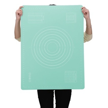 Rulou de aluat de 610 g pentru uz casnic și covoraș gros pentru frământat, 50x70 cm