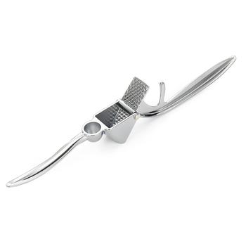 Presa de usturoi manuală din aliaj de zinc, zdrobitor de usturoi pentru bucătărie, curățător multifuncțional și instrument pentru pastă de usturoi