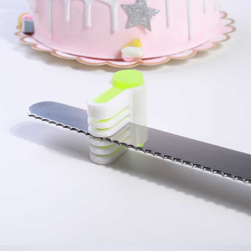 Set de 2 tăietori pentru stratificarea tortului chiffon și a pâinii
