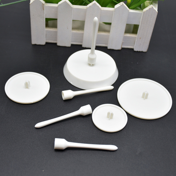 Set de 4 unelte pentru decorarea prăjiturilor: instrumente plastice pentru decorarea cremei