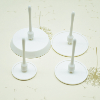 Set de 4 unelte pentru decorarea prăjiturilor: instrumente plastice pentru decorarea cremei
