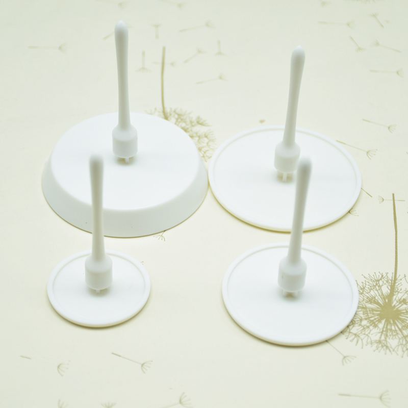 Set de 4 unelte pentru decorarea prăjiturilor: instrumente plastice pentru decorarea cremei