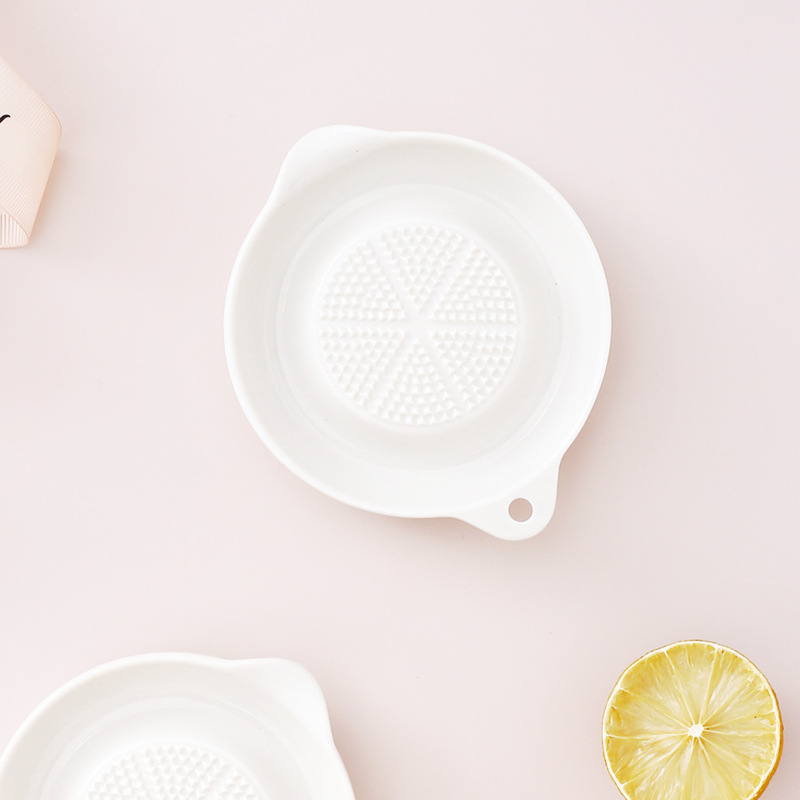 Măcinător ceramic pentru ghimbir și usturoi, presă manuală pentru usturoi și pastă de ghimbir, dispozitiv pentru hrana bebelușului și piure de fructe
