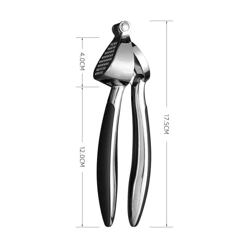 Presă manuală de usturoi din aliaj de zinc, instrument bucătărie pentru pastă de usturoi