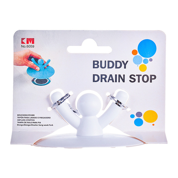 KM6059 Dop de scurgere pentru chiuvetă, plastic, anti-blocare
