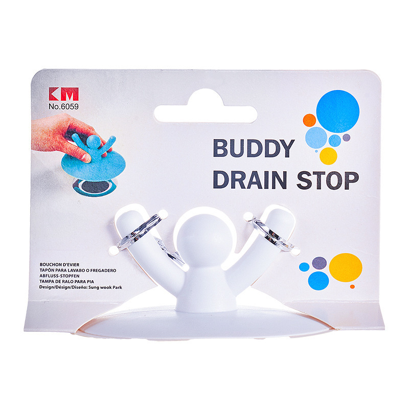 KM6059 Dop de scurgere pentru chiuvetă, plastic, anti-blocare