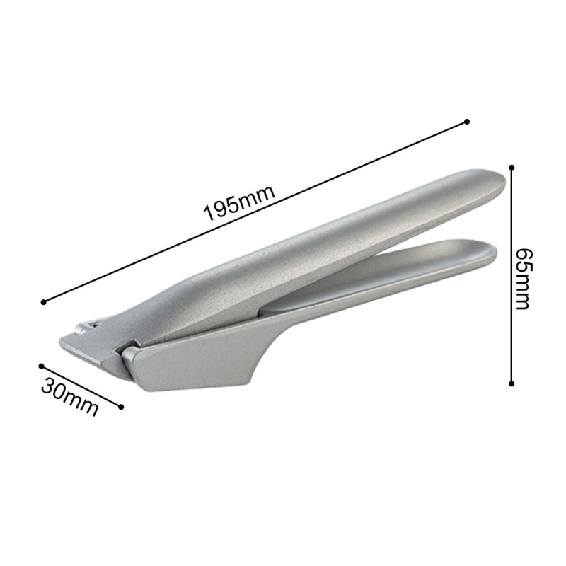 Presă manuală de usturoi din aliaj de aluminiu, utilitar multifuncțional pentru zdrobire și tocare, clip creativ pentru usturoi
