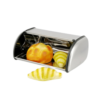 Cutie de depozitare din oțel inoxidabil cu fereastră transparentă — recipient etanș, rezistent la umiditate, pentru pâine, produse de patiserie și orez