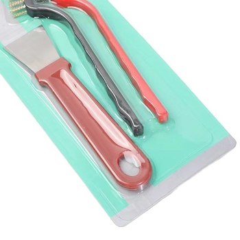 Set spatule din oțel inoxidabil pentru curățare, dezghețare frigider și întreținere hotă
