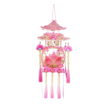 Feneri pentru Anul Nou Chinezesc, lămpi portabile, accesorii foto DIY pentru copii, felinare atârnate decorative pentru standuri de Anul Nou