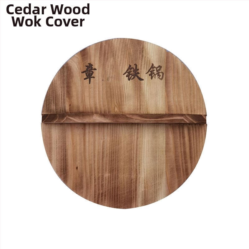 Wok din fier forjat, lucrat manual, tradițional, 32 cm, neacoperit