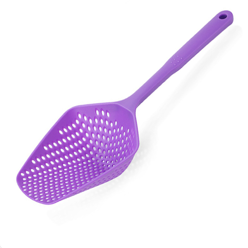 Unelte de bucătărie din plastic pentru scurgere și lingură de gheață