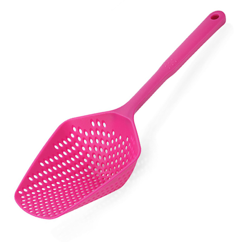 Unelte de bucătărie din plastic pentru scurgere și lingură de gheață