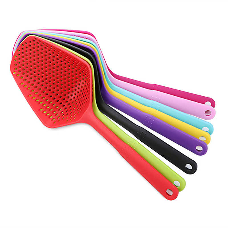 Unelte de bucătărie din plastic pentru scurgere și lingură de gheață