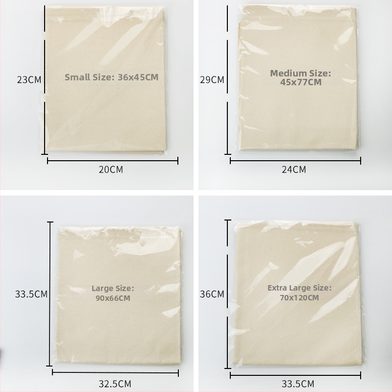 Pânză groasă pentru fermentarea aluatului de pâine, de calitate alimentară, pentru dospirea baghetelor și a pâinii franțuzești, țesătură ce menține umiditatea