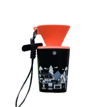 CAFEDE KONA Ceasca de degustare a cafelei MINI, filtru 3-in-1, cană portabilă pentru preparare manuală a cafelei
