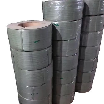 Bandă de ambalare PP verde, lucrată manual, întărită și groasă