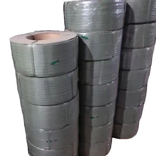 Bandă de ambalare PP verde, lucrată manual, întărită și groasă