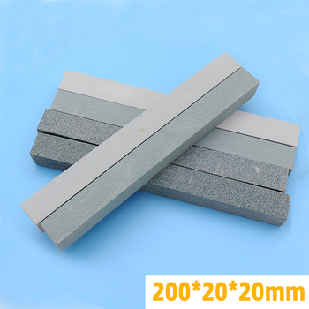 Piatră de ascuțit și lustruit pentru nefrit, jadit și chihlimbar, cu abraziv verde de siliciu, piatră de ulei 200×20×20 mm