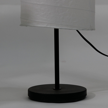 Lampă de podea din hârtie, stil european modern, design creativ și simplu, Helmo Nordic, pentru living, dormitor sau birou, iluminare ambientală.