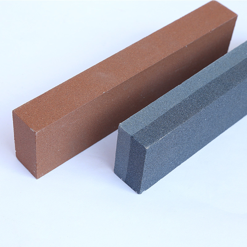 Raymond piatră de ascuțit pentru bucătărie, piatră de ulei roșie, 203×25×52 mm, pentru uz casnic