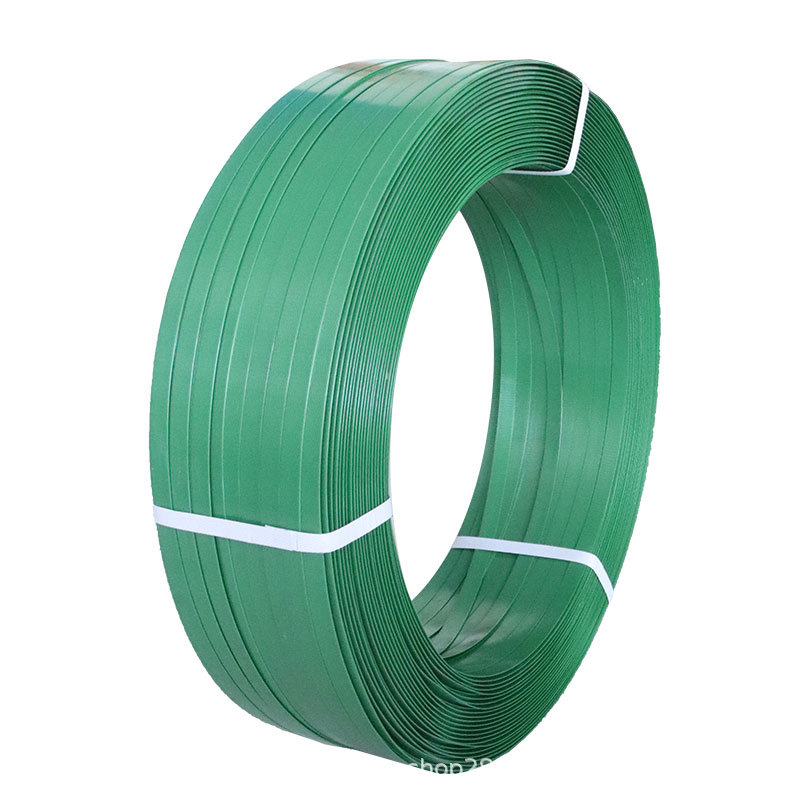 Bandă de ambalare din plastic-otel, 16x0.8 mm, încărcare 20 kg, 1000 N, verde