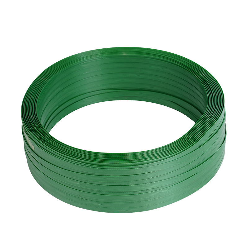 Bandă PET pentru ambalare, 16x0.8 mm, verde, 5800 N, cu dublă utilizare
