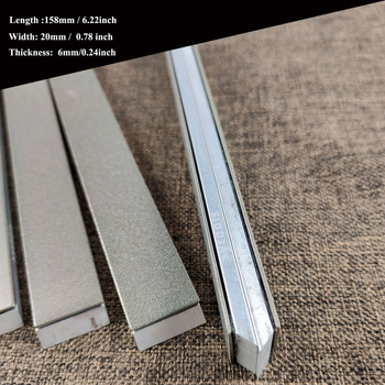 Piatra de ascuțit diamant cu bază metalică, durabilă, cu unghi fix, bandă de șlefuire pentru piatră, compatibilă cu Ruix