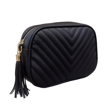 Ženska crossbody torba s lancem, izvezenim resicama, PU materijal, mali kvadratni oblik