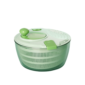 Dehidrator pentru fructe, legume și salate, cu manivelă, personalizat; coș filtrare apă cu dublă funcție