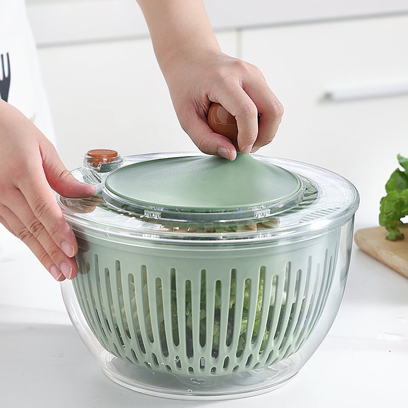 South Peak Dehidrator centrifugal manual de înaltă viteză cu coș de scurgere pentru fructe și legume