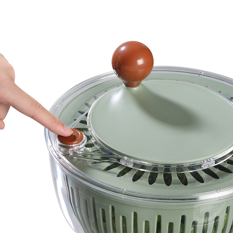South Peak Dehidrator centrifugal manual de înaltă viteză cu coș de scurgere pentru fructe și legume