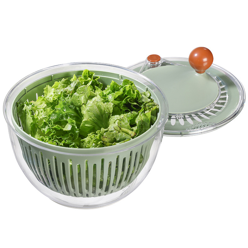 South Peak Dehidrator centrifugal manual de înaltă viteză cu coș de scurgere pentru fructe și legume
