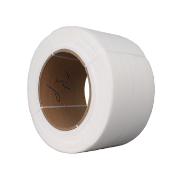 Bandă de ambalare PP, ecologică, 5 mm × 0,45 mm × 6000 m, potrivită pentru mașini semi-automate de ambalare, personalizabilă