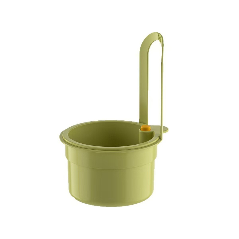 Coș de scurgere pentru chiuvetă, cu filtru pentru resturi alimentare și raft pentru spălarea și scurgerea fructelor