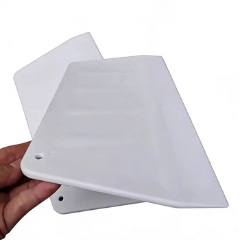 Spatulă din plastic multifuncțională, grosime mare, extralargă; spatulă trapezoidală; unealtă de copt prăjituri; spatulă cu două fețe; racletă pentru tăițeii de orez