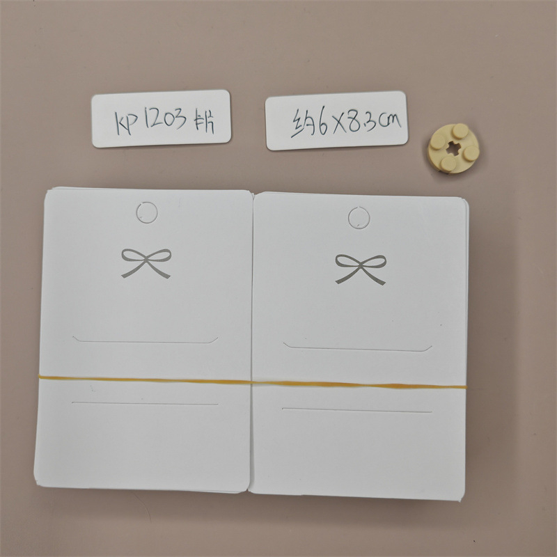Carduri din carton pentru funda pentru agrafe de păr DIY - aproximativ 100 de foi în dimensiuni variate