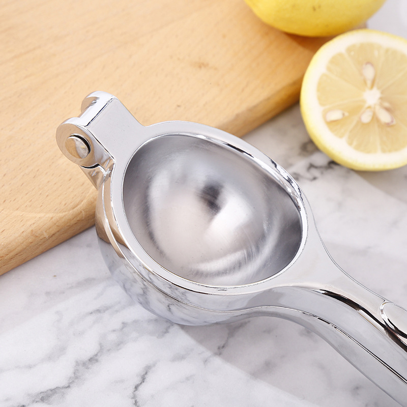 Presă manuală de lămâie – mini presă din aliaj de zinc, ustensilă bucătărie