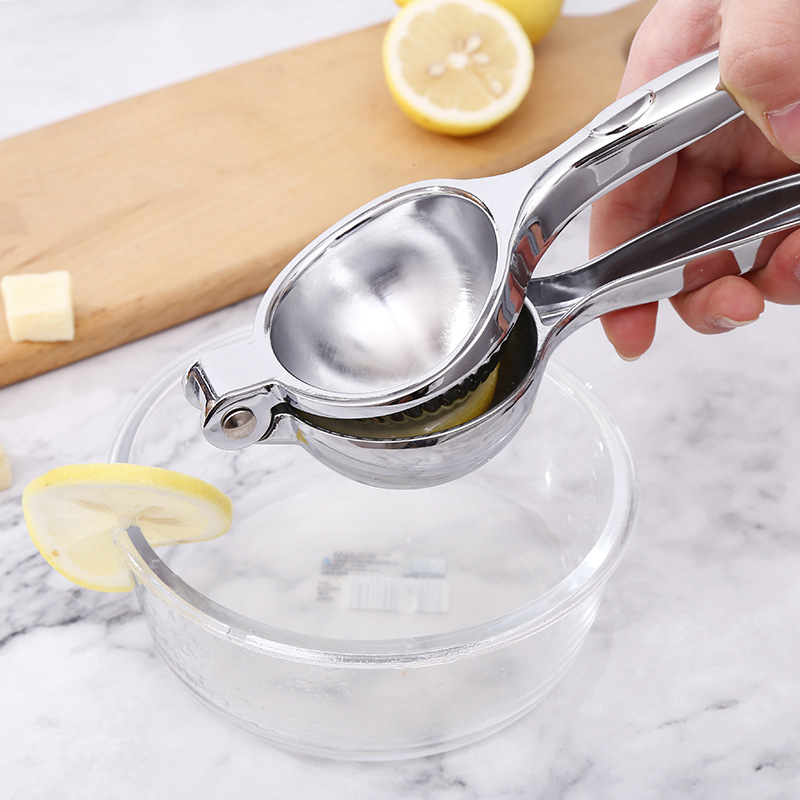 Presă manuală de lămâie – mini presă din aliaj de zinc, ustensilă bucătărie