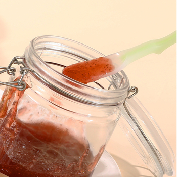 Spatulă din silicon pentru coacere și creme – spatulă multifuncțională de bucătărie, mini spatulă pentru gem în borcan